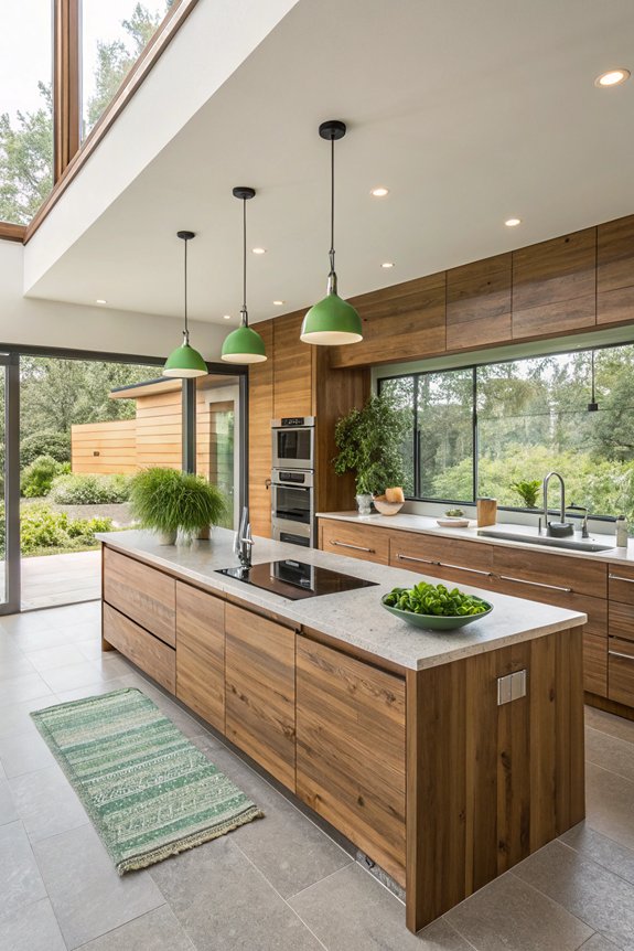 sustainable luxury kitchen materials