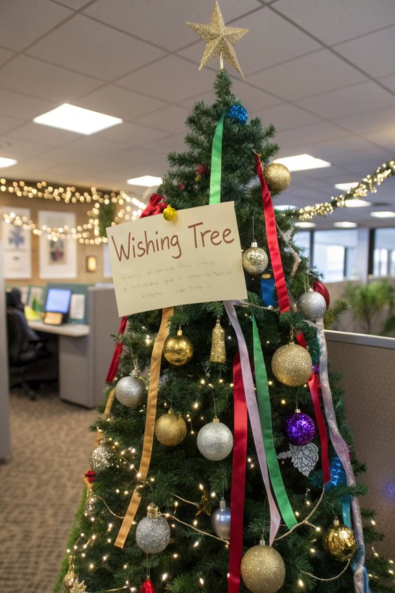 team goals wishing tree