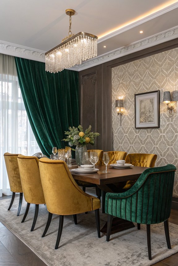 textural elegance in dining