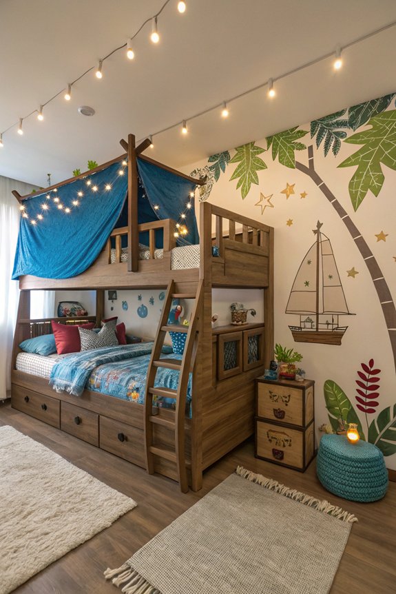 themed bunk beds ideas
