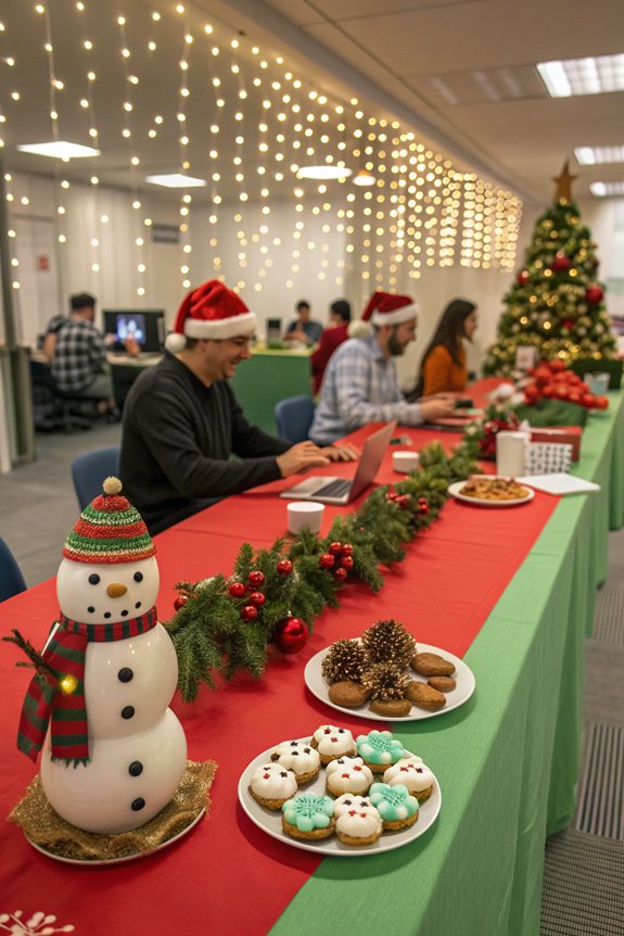 themed holiday lunch gatherings