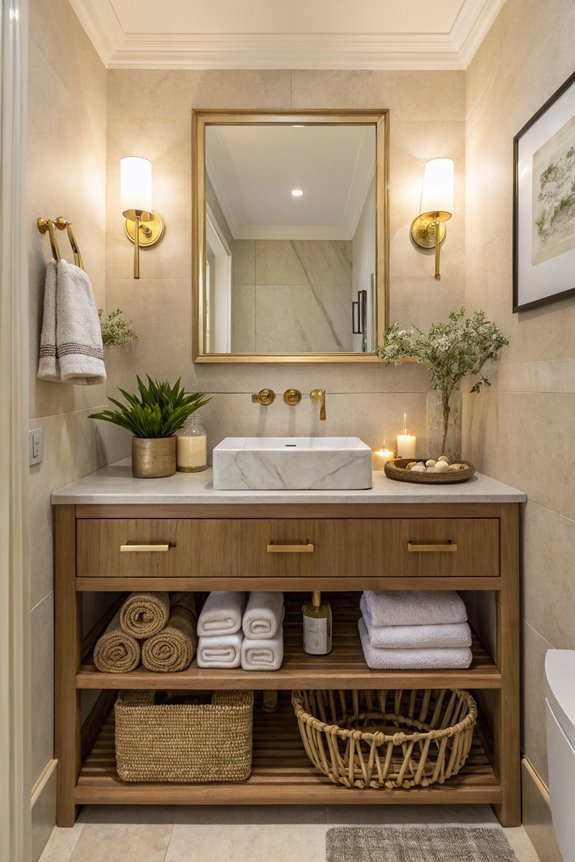 thoughtful guest bathroom amenities