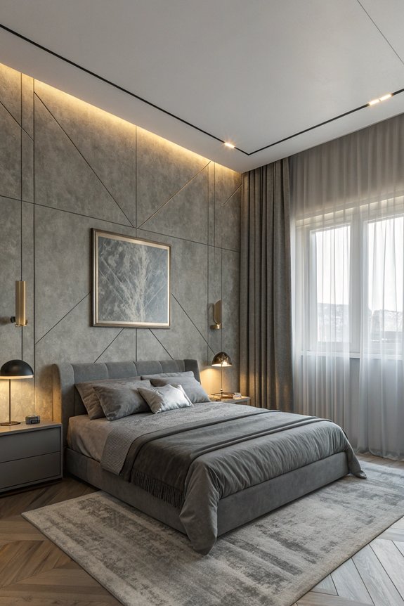 thoughtful lighting enhances grey