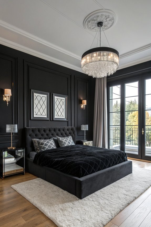 timeless black and white elegance