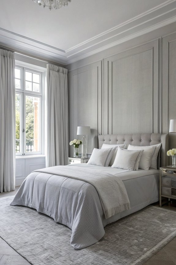 timeless grey and white elegance