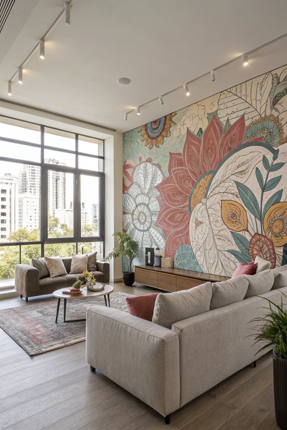 transform walls with murals