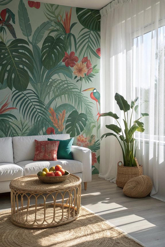 tropical paradise wallpaper themes