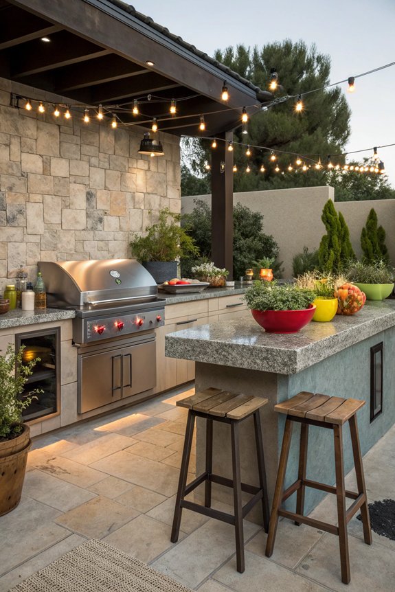 ultimate bbq station design