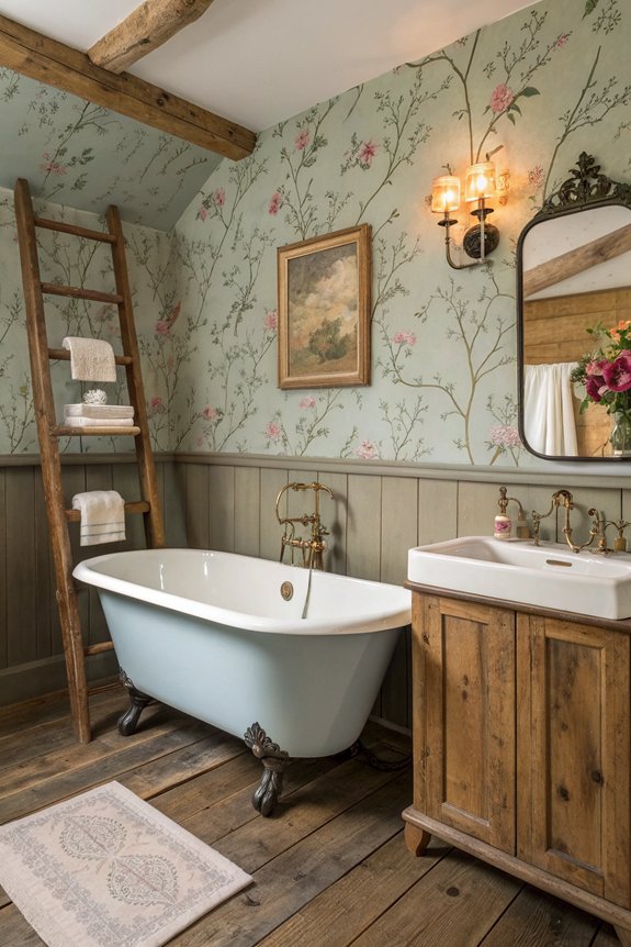 vintage accents enhance character