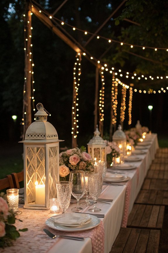 warm atmosphere with lighting